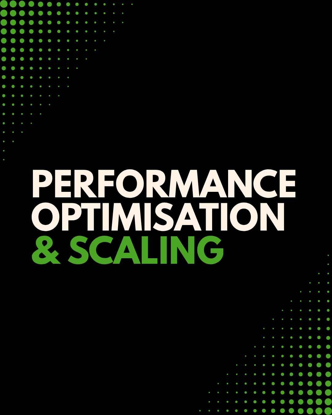 Performance Optimisation